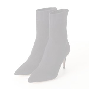 画像2:   FABIO RUSCONI ファビオルスコーニ NELLE JACQUARD ストレッチポインテッドトゥソックスブーツ{-AHA}
