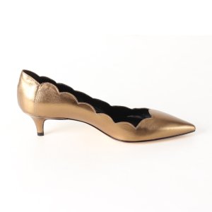 画像6: 【 30%OFF セール33,000円→23,100円】 FABIO RUSCONI ファビオルスコーニ 1170 LUXER スカラップローヒールポインテッドトゥパンプス{-AHA}