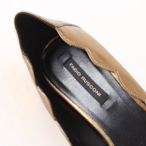 画像8: 【 30%OFF セール33,000円→23,100円】 FABIO RUSCONI ファビオルスコーニ 1170 LUXER スカラップローヒールポインテッドトゥパンプス{-AHA}