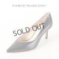 {SOLD}FABIO RUSCONI ファビオルスコーニ BANGO CAPRETTO スムースポインテッドトゥパンプス{-AHA}