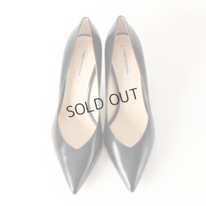 画像3: {SOLD}FABIO RUSCONI ファビオルスコーニ BANGO CAPRETTO スムースポインテッドトゥパンプス{-AHA}
