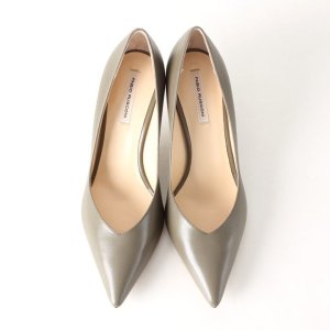 画像3: 【 30%OFF セール33,000円→23,100円】 FABIO RUSCONI ファビオルスコーニ BANGO CAPRETTO スムースポインテッドトゥパンプス{0198-41900-10740-AHA}
