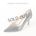 {SOLD}FABIO RUSCONI ファビオルスコーニ BANGO VERNICE エナメルポインテッドトゥパンプス{-AHA}