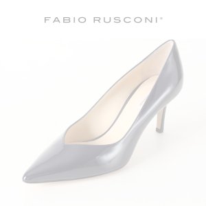 画像1:  {SOLD} FABIO RUSCONI ファビオルスコーニ BANGO VERNICE エナメルポインテッドトゥパンプス{-AHA}