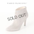 {SOLD}FABIO RUSCONI ファビオルスコーニ FIGARO CAMOSCIO スエードアーモンドトゥブーティー{-AHA}