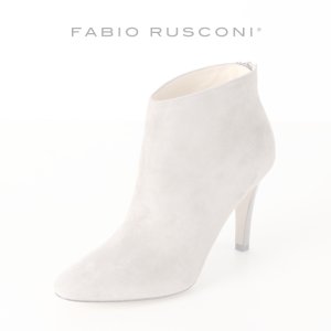 画像1:   FABIO RUSCONI ファビオルスコーニ FIGARO CAMOSCIO スエードアーモンドトゥブーティー{-AHA}