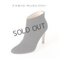 {SOLD}FABIO RUSCONI ファビオルスコーニ FIGARO CAMOSCIO スエードアーモンドトゥブーティー{-AHA}