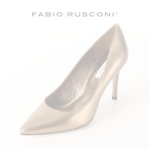 画像1:  {SOLD} FABIO RUSCONI ファビオルスコーニ NATALY LUXER ポインテッドトゥヒールパンプス{-AHA}
