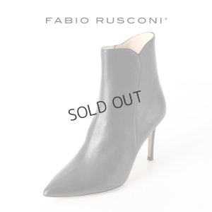 画像1: {SOLD}FABIO RUSCONI ファビオルスコーニ NICK GUANTINO スムースポインテッドトゥショートブーツ{-AHA}