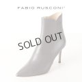{SOLD}FABIO RUSCONI ファビオルスコーニ NICK GUANTINO スムースポインテッドトゥショートブーツ{-AHA}