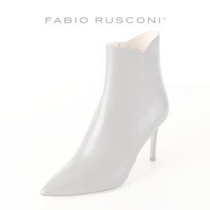 画像1:   FABIO RUSCONI ファビオルスコーニ NICK GUANTINO スムースポインテッドトゥショートブーツ{-AHA}