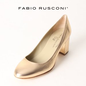 画像1: 【周年記念 24%OFF ｜34,100円→25,916円】 FABIO RUSCONI ファビオルスコーニ SOFIA 167 LUXOR サケットチャンキーヒールパンプス{-AIS}