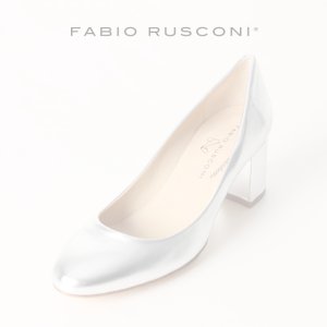 画像1:  {SOLD} FABIO RUSCONI ファビオルスコーニ SOFIA 167 LUXOR サケットチャンキーヒールパンプス{-AIS}