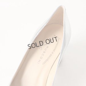 画像8: {SOLD}FABIO RUSCONI ファビオルスコーニ SOFIA 167 LUXOR サケットチャンキーヒールパンプス{-AIS}