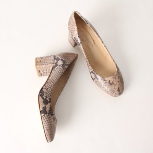 画像10: 【 30%OFF セール37,400円→26,180円】 FABIO RUSCONI ファビオルスコーニ SOFIA 167 PITONE サケットチャンキーヒールパンプス{-AIS}