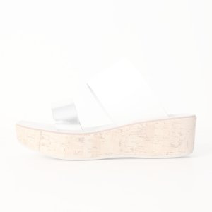 画像5:  {SOLD} FABIO RUSCONI ファビオルスコーニ JENNY 800 OCEANO コルク厚底ウェッジサンダル{-AIS}