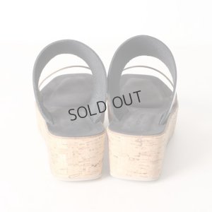 画像4: {SOLD}FABIO RUSCONI ファビオルスコーニ JENNY 800 OCEANO コルク厚底ウェッジサンダル{-AIS}