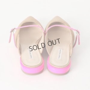 画像4: {SOLD}FABIO RUSCONI ファビオルスコーニ S-5294 スエードポインテッドトゥフラットパンプス{-BJS}