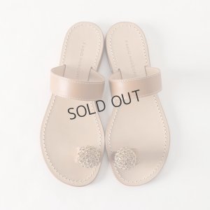 画像3: {SOLD}FABIO RUSCONI ファビオルスコーニ D831 トングストラップフラットサンダル{-BJS}