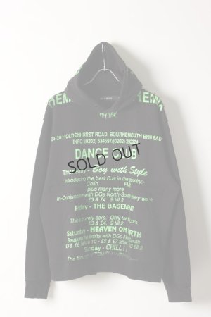 画像1: {SOLD}MISBHV ミスビヘイブ Dance Club Hoodie Washed{-AIS}