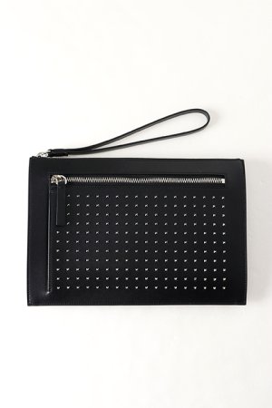 画像1: GIUSEPPE ZANOTTI ジュゼッペザノッティ GZM BAG CLUTCH{01EBU0007LB-999-BJS}