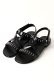 画像1: GIUSEPPE ZANOTTI ジュゼッペザノッティ GZM FLAT SANDAL ZAK{01EU00042ZA-999-BJS} (1)