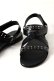 画像4: GIUSEPPE ZANOTTI ジュゼッペザノッティ GZM FLAT SANDAL ZAK{01EU00042ZA-999-BJS} (4)