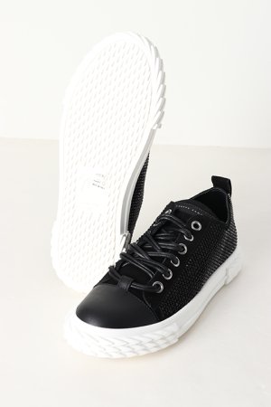 画像5: GIUSEPPE ZANOTTI ジュゼッペザノッティ GZM RUNNER BLABBER TENT{01RM00048BK-999-BJS}