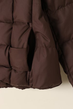 画像5: 【 40%OFF セール63,800円→38,280円】 DOUBLE STANDARD CLOTHING ダブルスタンダードクロージング 編み込みショートダウンジャケット{-BBA}