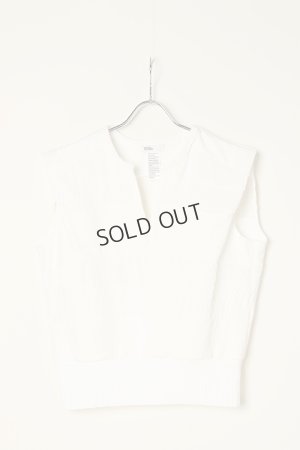 画像3: {SOLD}DOUBLE STANDARD CLOTHING ダブルスタンダードクロージング DSC / シフォン＋ポンチ異素材トップス{-BBS}