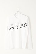 {SOLD}BALMAIN バルマン BH1 C&S FOIL LOGO LONG-SLV{-BJA}