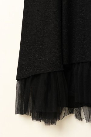 画像4: 【 40%OFF セール49,500円→29,700円】 グレースコンチネンタル｜GRACE CONTINENTAL グレースクラス GRACE CLASS バックテールラメドレス{-BBA}