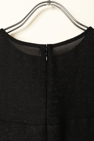 画像5: 【 40%OFF セール49,500円→29,700円】 グレースコンチネンタル｜GRACE CONTINENTAL グレースクラス GRACE CLASS バックテールラメドレス{-BBA}