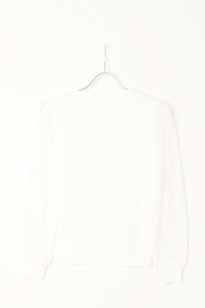 画像10:  {SOLD} グレースコンチネンタル｜GRACE CONTINENTAL グレースクラス GRACE CLASS レーススリーブニットトップ{-BCS}