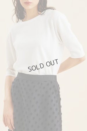 画像1: {SOLD}グレースコンチネンタル｜GRACE CONTINENTAL グレースクラス GRACE CLASS クルーニットTシャツ{-BCS}