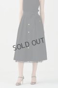 {SOLD}グレースコンチネンタル｜GRACE CONTINENTAL グレースクラス GRACE CLASS レイヤードタックスカート{-BDA}