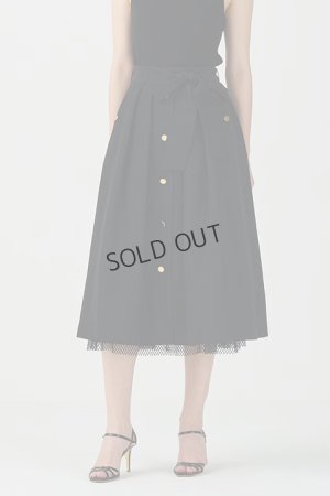画像1: {SOLD}グレースコンチネンタル｜GRACE CONTINENTAL グレースクラス GRACE CLASS レイヤードタックスカート{-BDA}