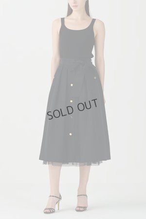 画像2: {SOLD}グレースコンチネンタル｜GRACE CONTINENTAL グレースクラス GRACE CLASS レイヤードタックスカート{-BDA}