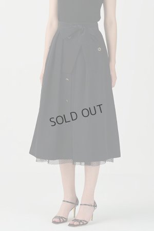 画像4: {SOLD}グレースコンチネンタル｜GRACE CONTINENTAL グレースクラス GRACE CLASS レイヤードタックスカート{-BDA}