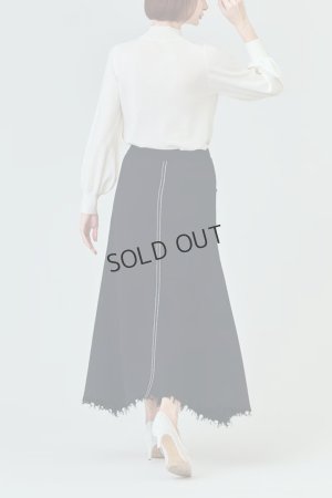 画像6: {SOLD}グレースコンチネンタル｜GRACE CONTINENTAL グレースクラス GRACE CLASS ミラノリブロングスカート{-BES}