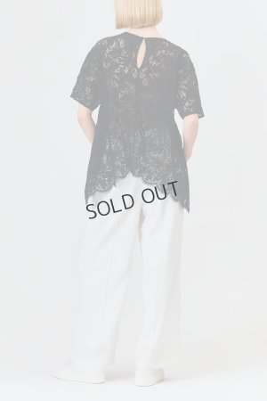 画像4: {SOLD}グレースコンチネンタル｜GRACE CONTINENTAL グレースクラス GRACE CLASS バックレース天竺トップ{-BES}