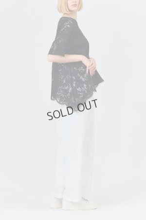 画像6: {SOLD}グレースコンチネンタル｜GRACE CONTINENTAL グレースクラス GRACE CLASS バックレース天竺トップ{-BES}