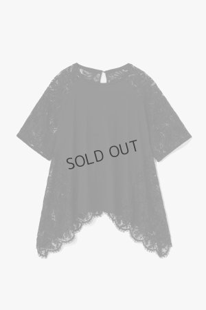 画像7: {SOLD}グレースコンチネンタル｜GRACE CONTINENTAL グレースクラス GRACE CLASS バックレース天竺トップ{-BES}