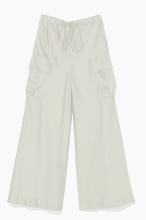 画像8:  {SOLD} グレースコンチネンタル｜GRACE CONTINENTAL グレースクラス GRACE CLASS ダブルサテンイージーパンツ{-BEA}