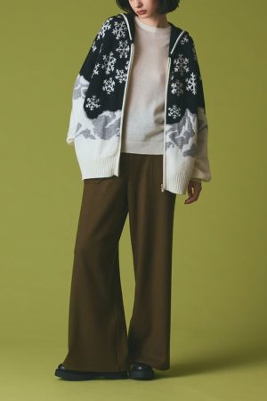 画像3: グレースコンチネンタル｜GRACE CONTINENTAL グレースクラス GRACE CLASS スノージャガードニットフーデ{-BEA}