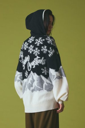 画像6: グレースコンチネンタル｜GRACE CONTINENTAL グレースクラス GRACE CLASS スノージャガードニットフーデ{-BEA}