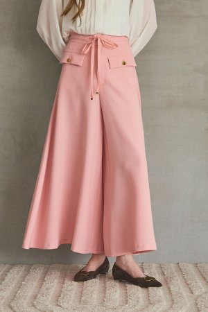 画像1: グレースコンチネンタル｜GRACE CONTINENTAL グレースクラス GRACE CLASS ワイドフレアパンツ{-BFS}