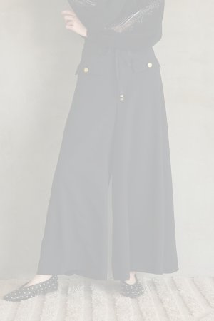 画像1:  {SOLD} グレースコンチネンタル｜GRACE CONTINENTAL グレースクラス GRACE CLASS ワイドフレアパンツ{-BFS}