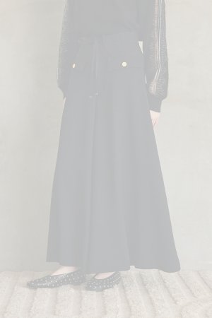 画像2:  {SOLD} グレースコンチネンタル｜GRACE CONTINENTAL グレースクラス GRACE CLASS ワイドフレアパンツ{-BFS}