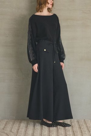 画像3: グレースコンチネンタル｜GRACE CONTINENTAL グレースクラス GRACE CLASS ワイドフレアパンツ{-BFS}